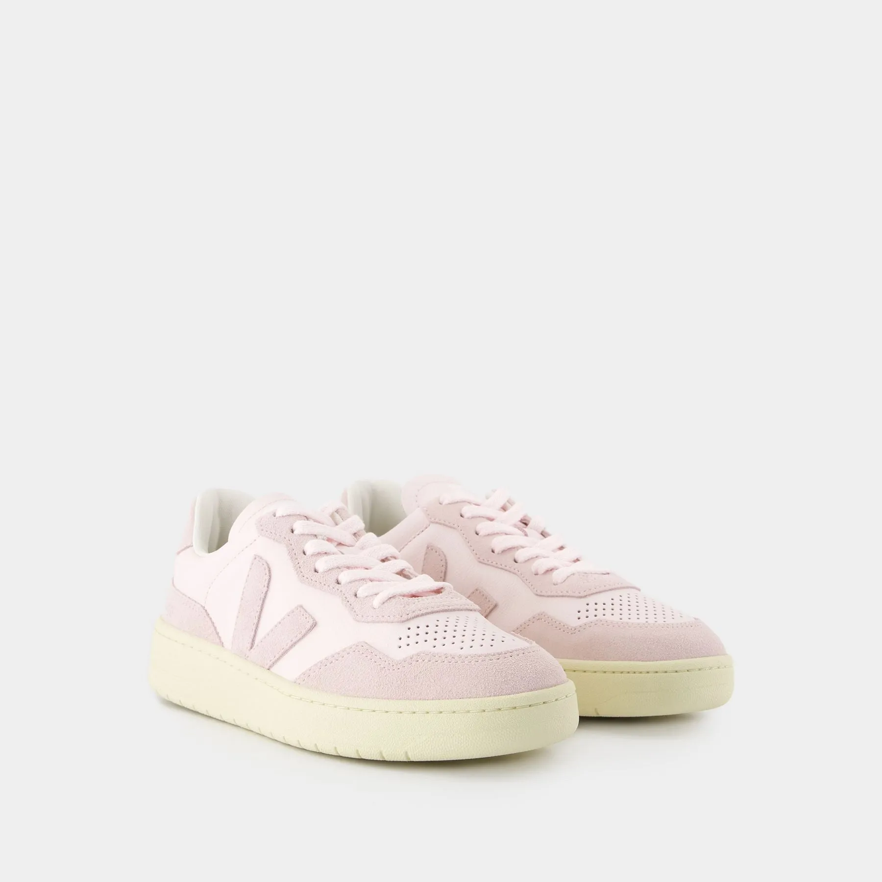 V 90 Sneakers - Veja - Leather - Pink