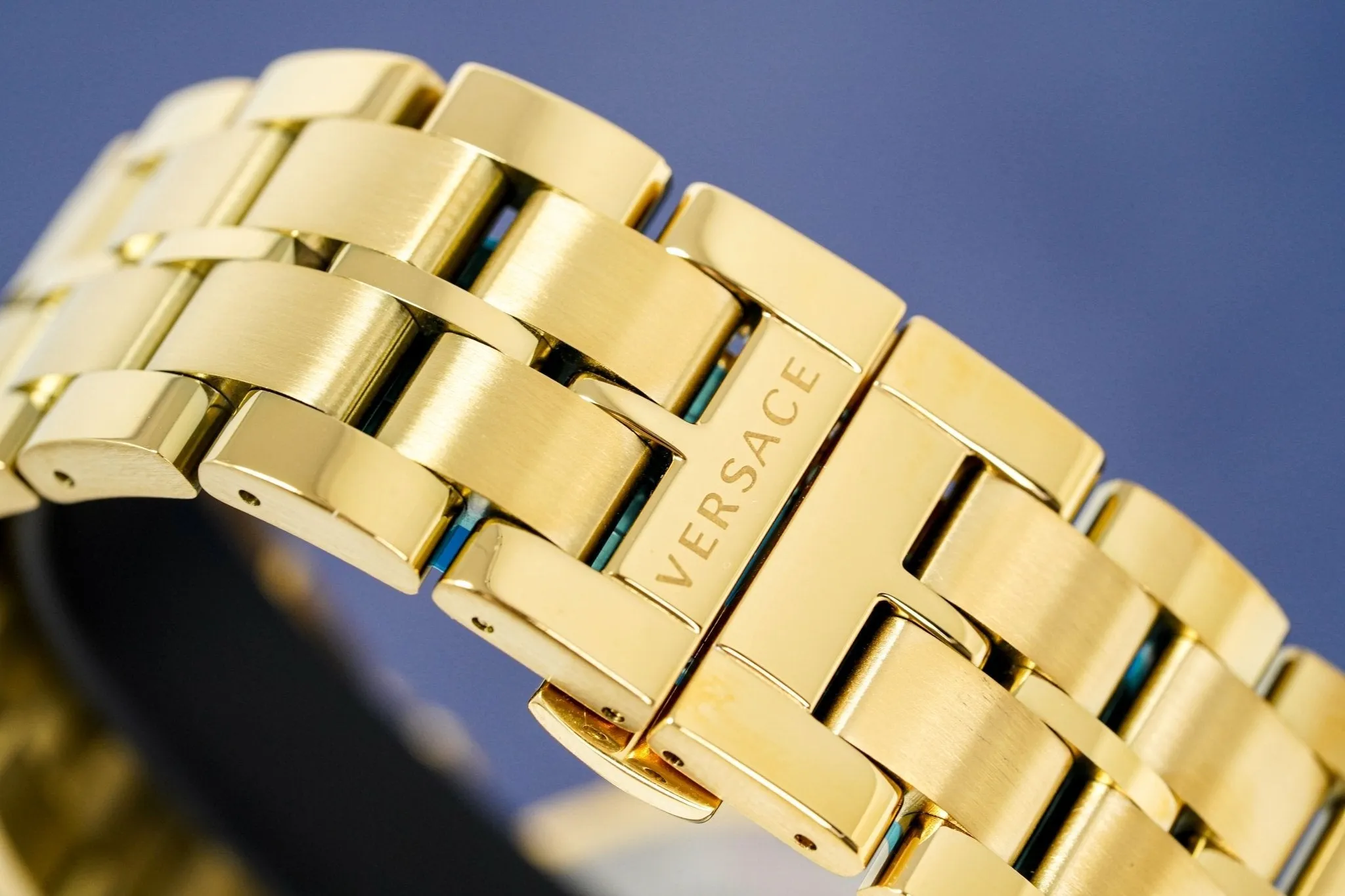Versace Men's Chronograph Watch Aion Gold VBR060017