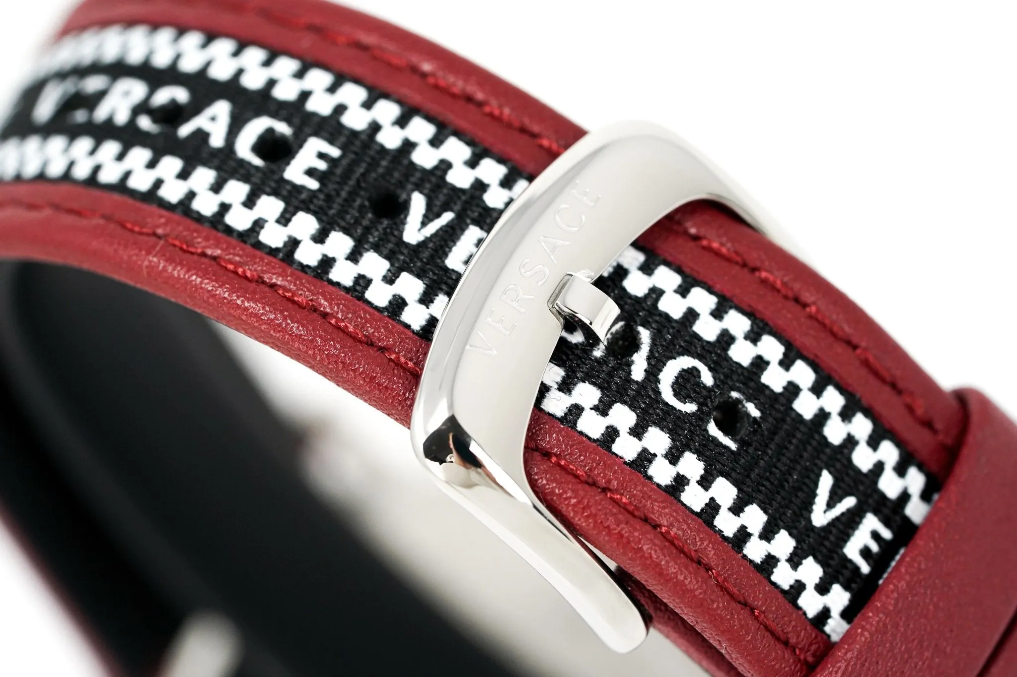 Versace Men's Watch V-Circle Silver Black VE5A01421