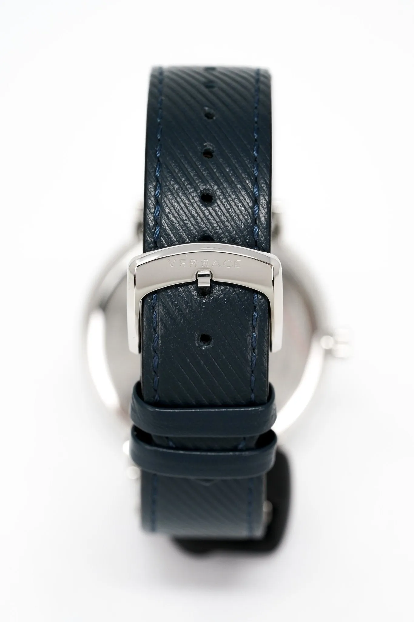 Versace Men's Watch V-Circle Small Seconds Blue VBQ010017