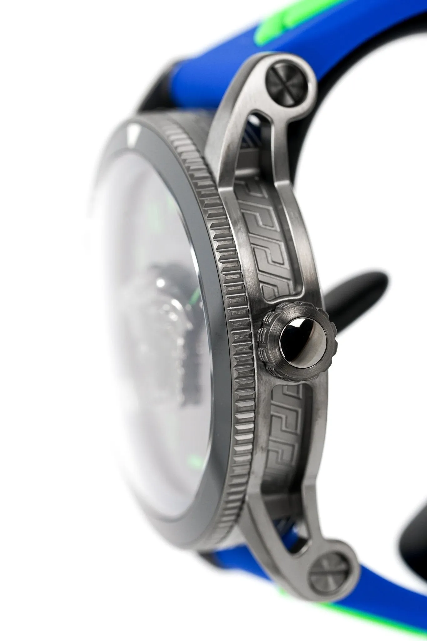 Versace Men's Watch V-Palazzo 43mm Blue VE2V00722