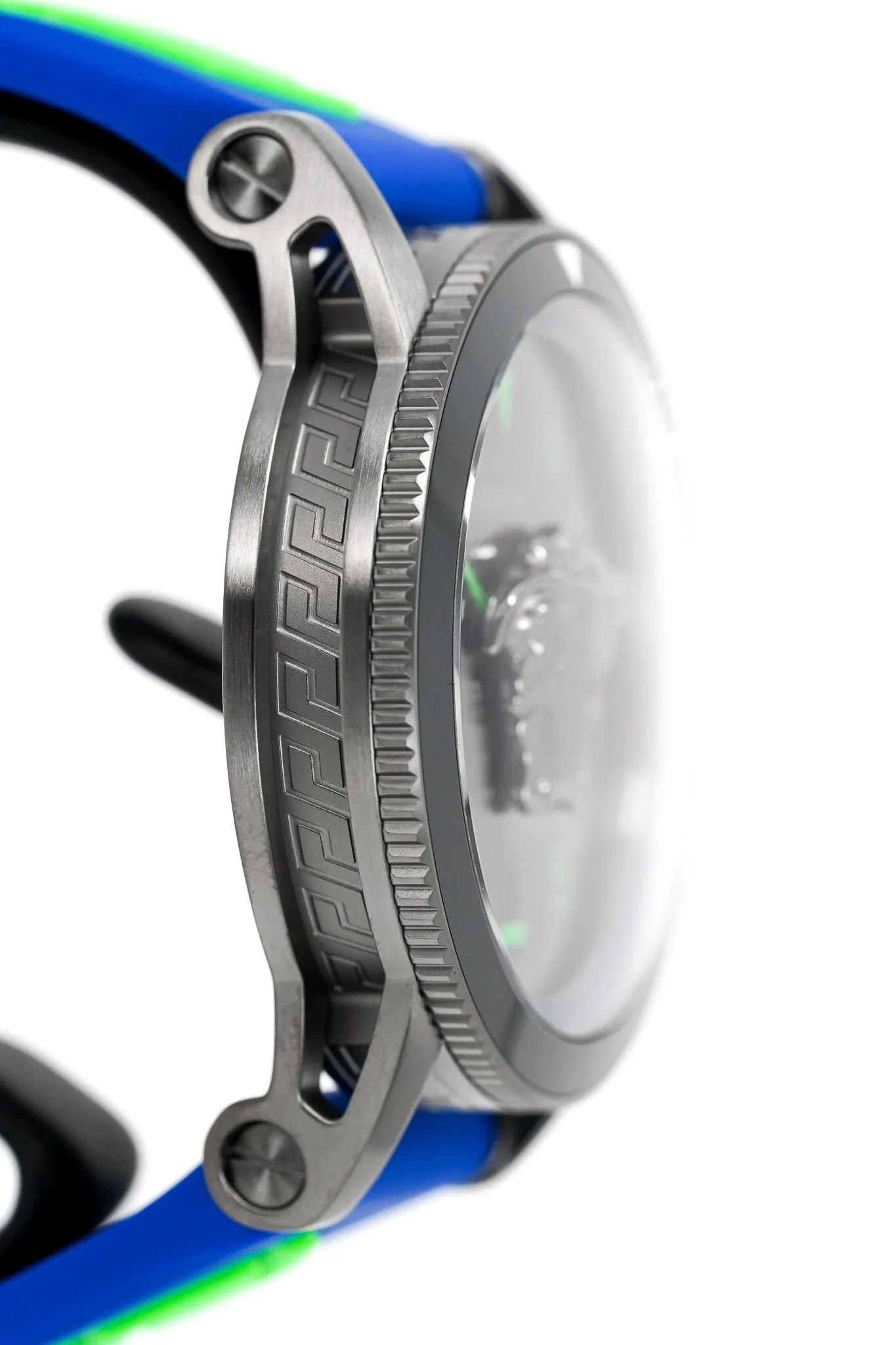 Versace Men's Watch V-Palazzo 43mm Blue VE2V00722