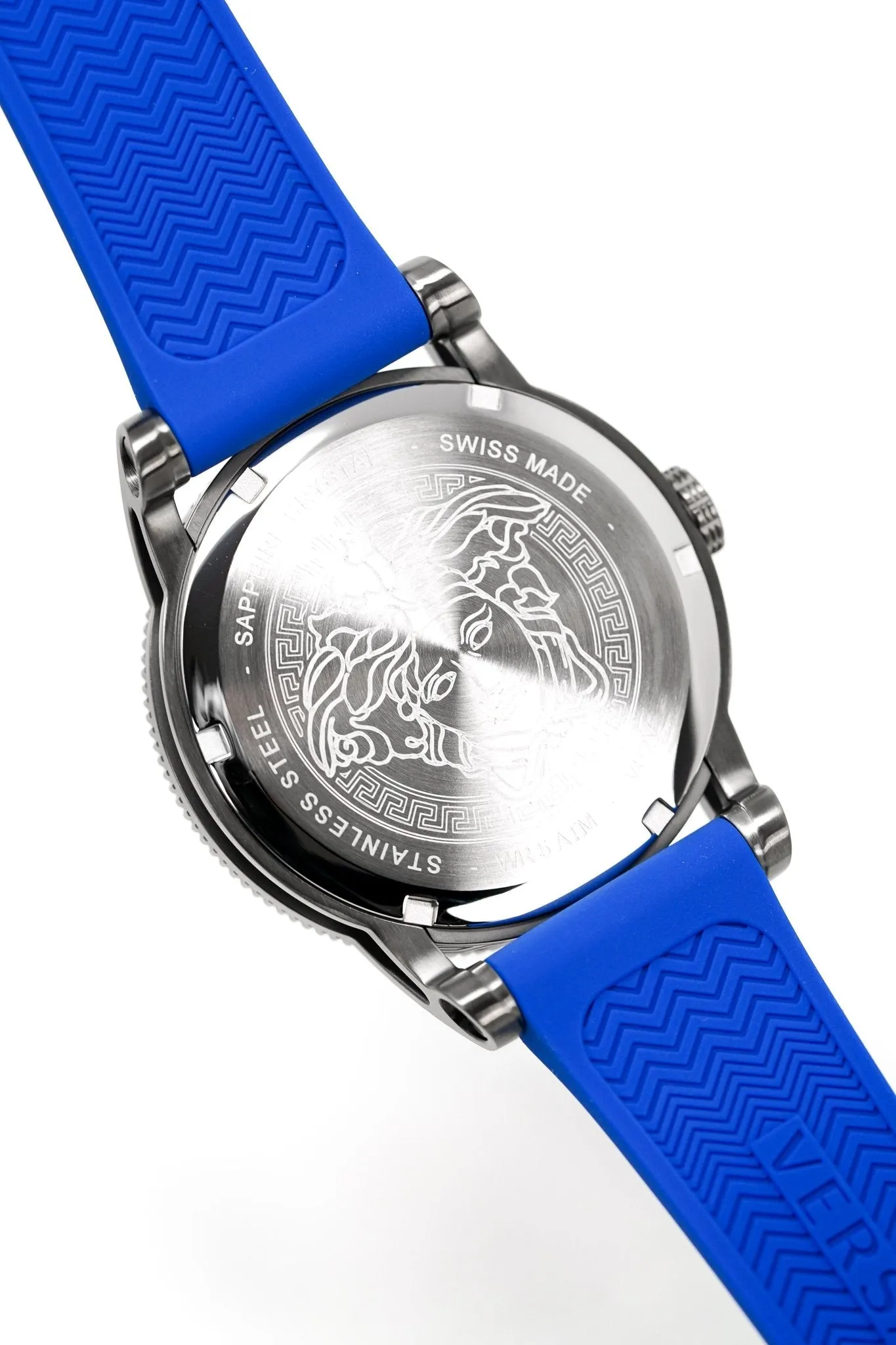Versace Men's Watch V-Palazzo 43mm Blue VE2V00722