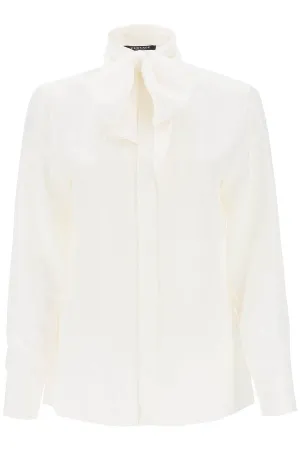 'Versace Women's Allover' Lavallière Shirt