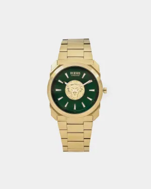 Versus Versace Versus Brick Lane Gent 40mm Watch Gold/Green