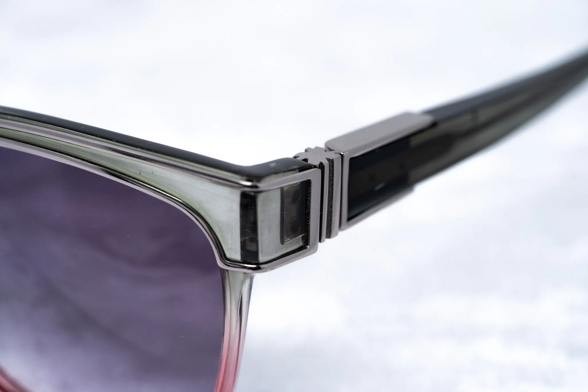 Yohji Yamamoto Sunglasses Rectangular Pink and Purple