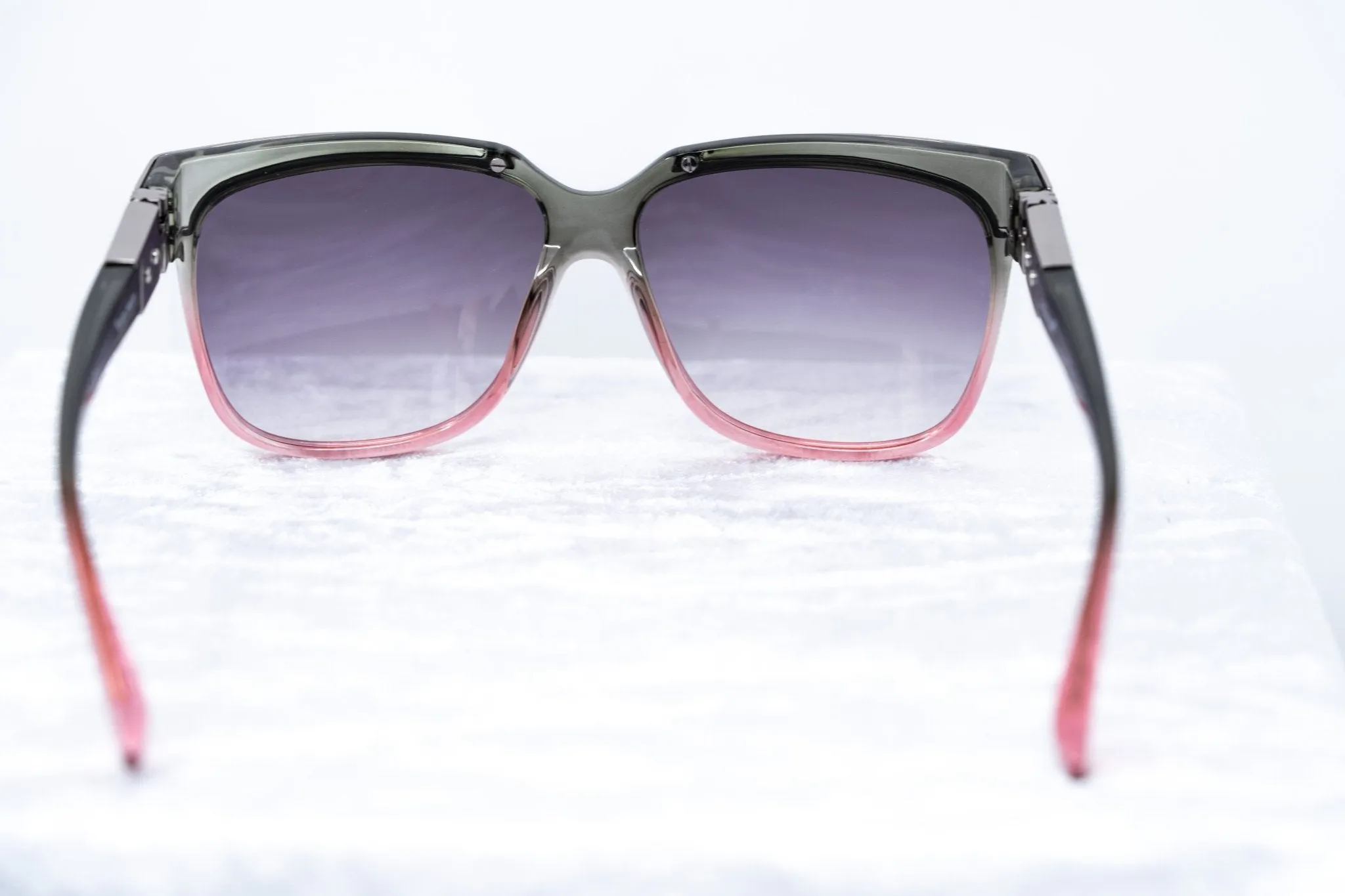 Yohji Yamamoto Sunglasses Rectangular Pink and Purple