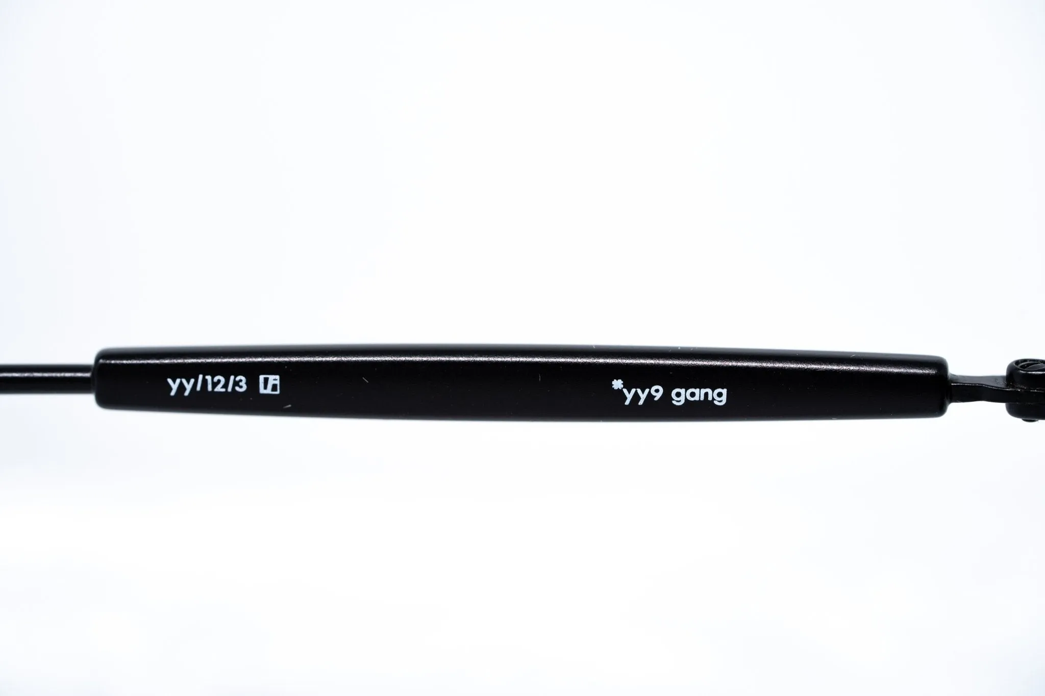 Yohji Yamamoto Sunglasses Round Black and Grey YY12RIDERC3SUN