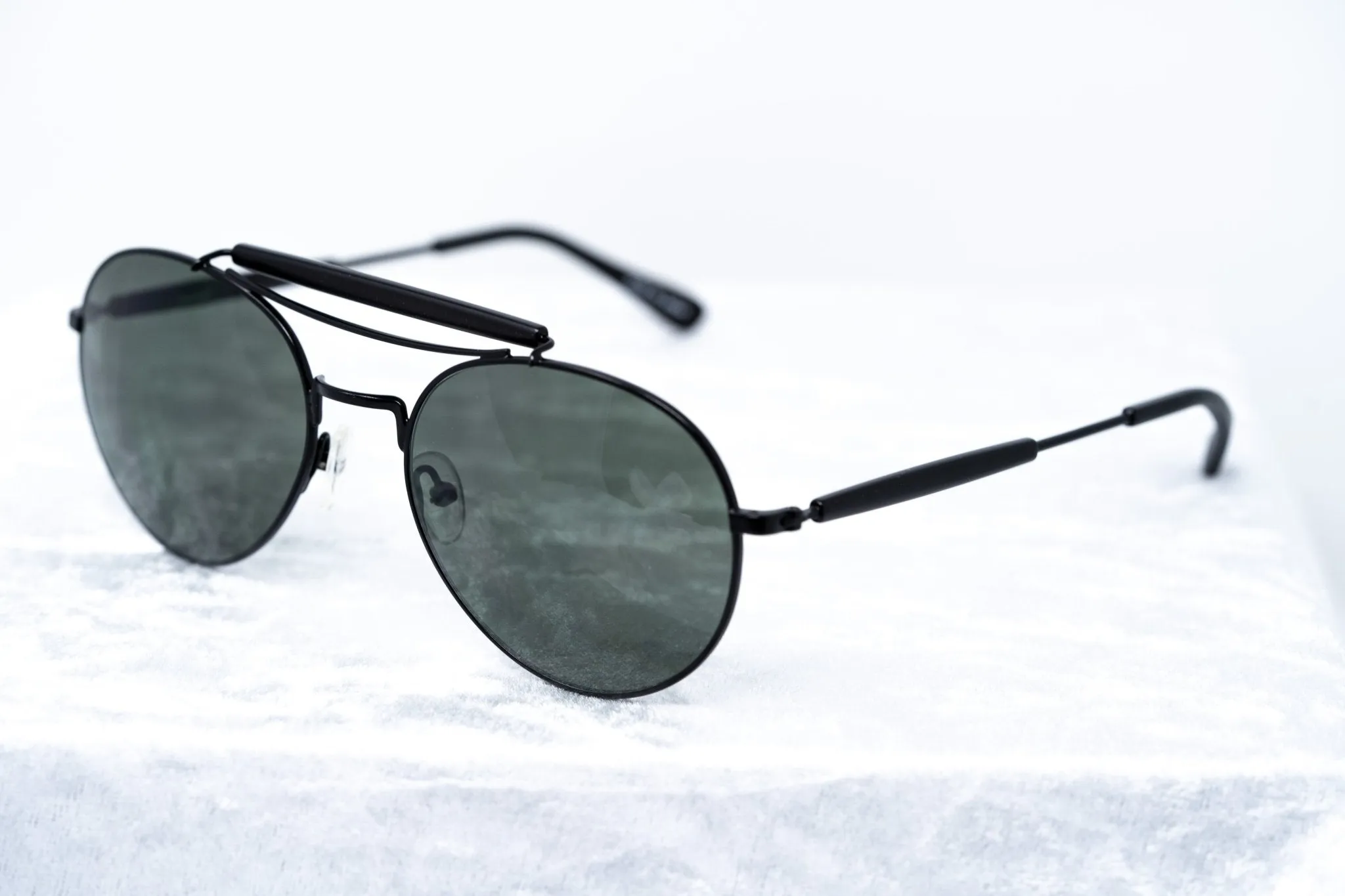 Yohji Yamamoto Sunglasses Round Black and Grey YY12RIDERC3SUN