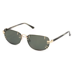 Y/Project x Linda Farrow Green Polarised Sunglasses YP2C2SUN