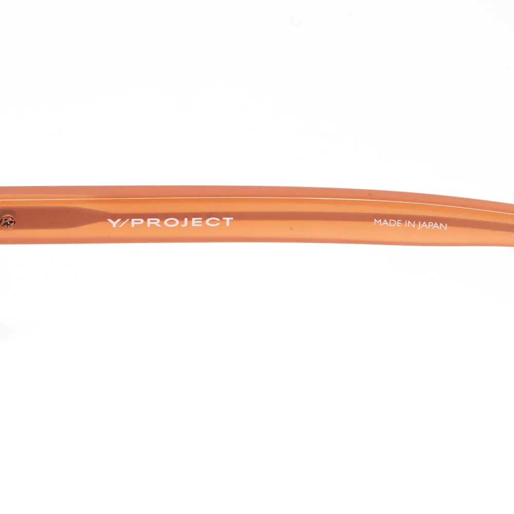 Y/Project x Linda Farrow Unisex Brown Sunglasses YP6C3SUN