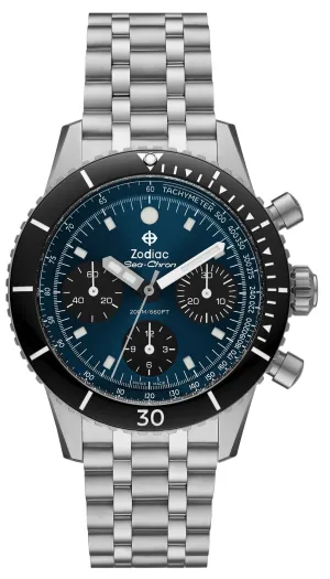 Zodiac Sea-Chron Blue Watch
