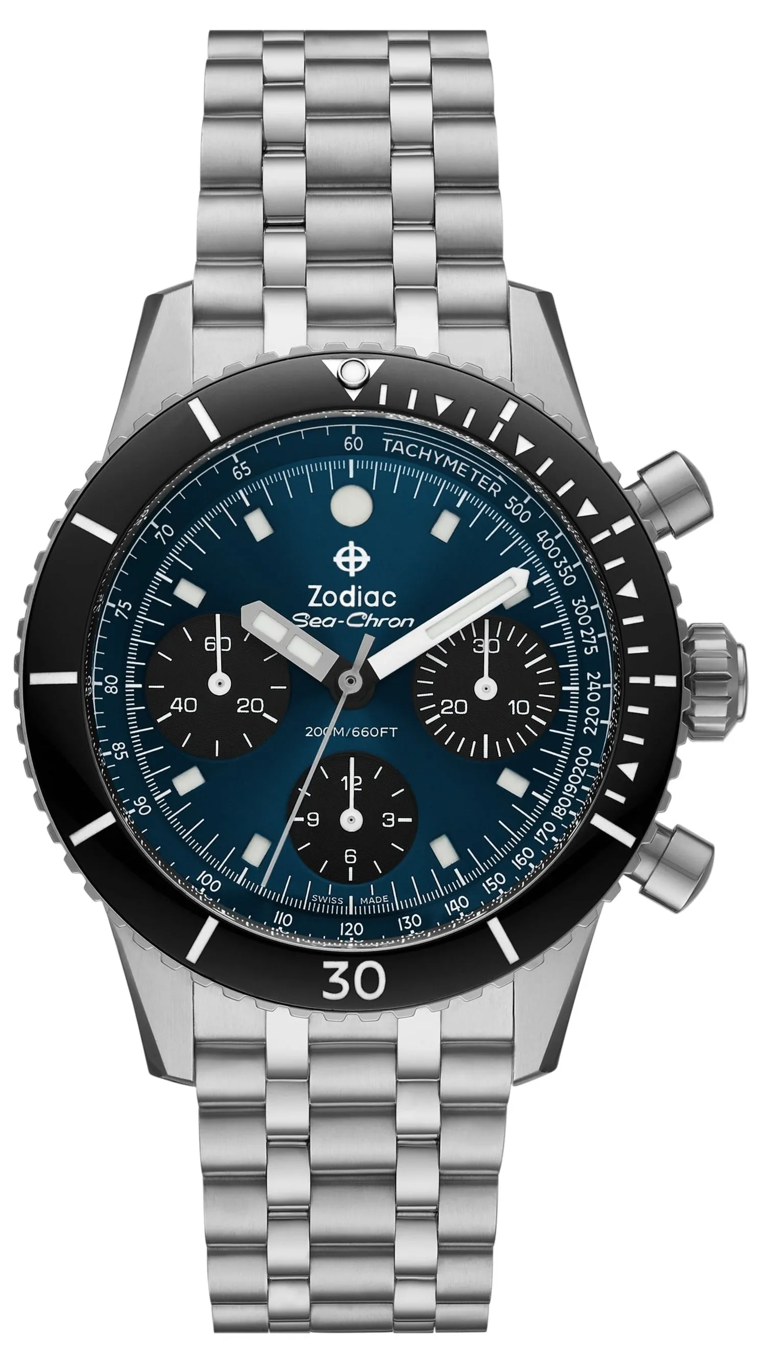 Zodiac Sea-Chron Blue Watch