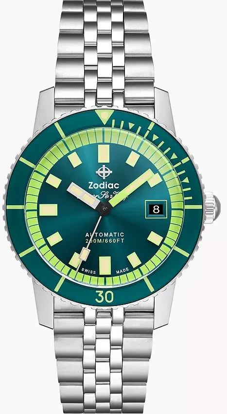 Zodiac Super Sea Wolf Compression Diver Automatic Watch