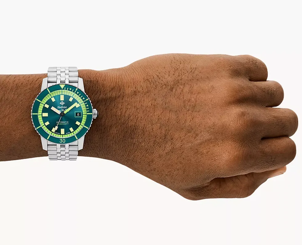 Zodiac Super Sea Wolf Compression Diver Automatic Watch