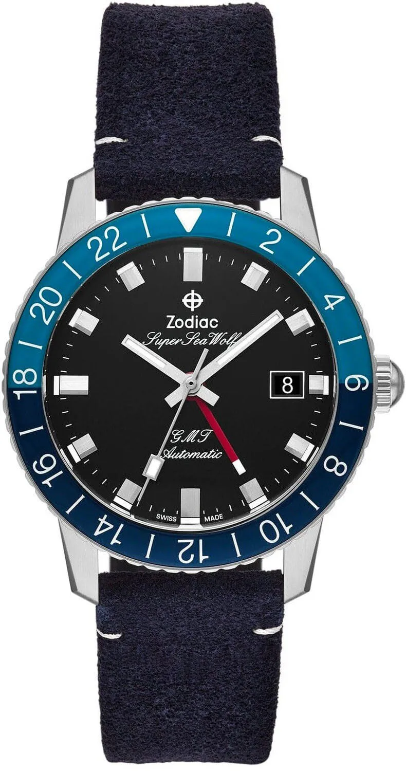Zodiac Super Sea Wolf GMT Watch