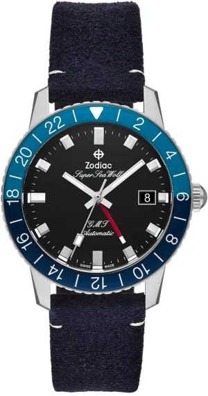 Zodiac Super Sea Wolf GMT Watch